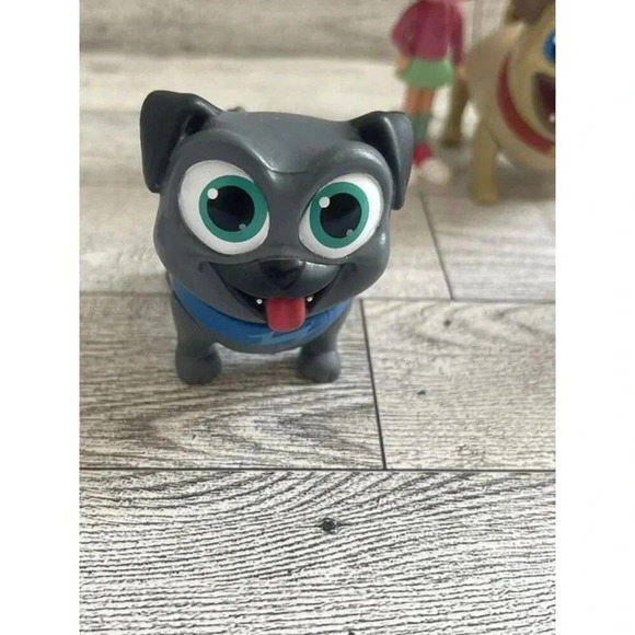 Lot of 5 Disney Jr. Puppy Dog Pals Figures Chloe Sitting Bob Rolly Bingo Lollie - Picture 3 of 12